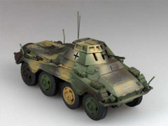 1:72 scale Armored vehicle model