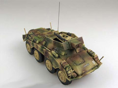 1:72 scale armored vehicle model